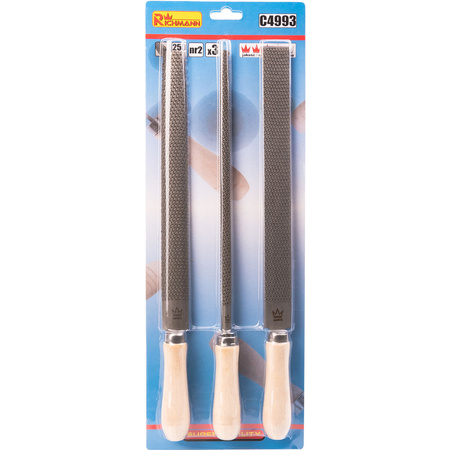 RICHMANN PILNIK 3 EL DREWNA 250MM NR2 Z RĄCZKAMI C4993