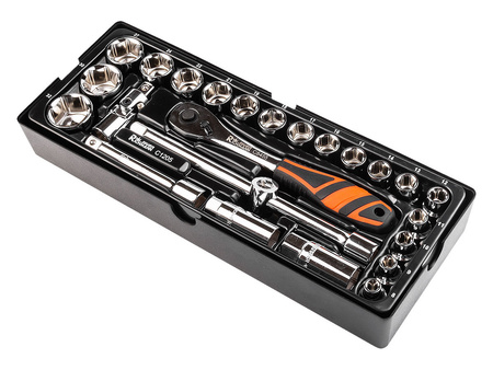 Richmann wkład zestaw nasadek 1/2 8-3mm 25elementów z grzechotką C1205