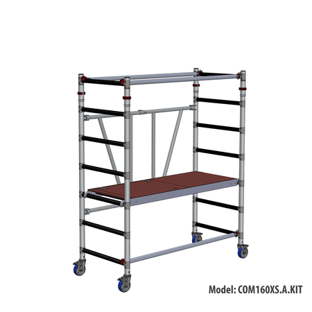 Faraone wieża jezdna Compact XS 75×160 CM 2,9M COM160XS.A.KIT