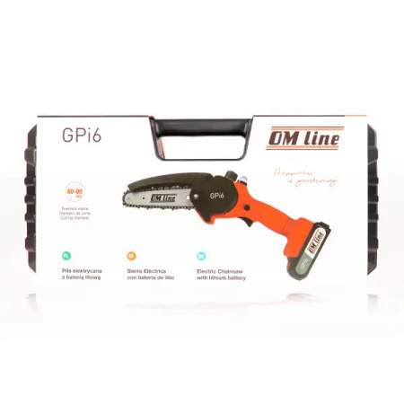 Oleo-Mac pilarka przecinak akumulatorowy z dodatkowym akumulatorem GPi 6 2x1,5Ah 21V 300W