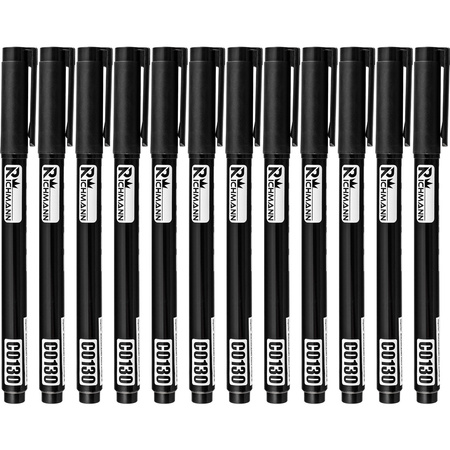 RICHMANN MARKER BUDOWLANY CIENKI, CZARNY C0130