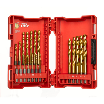 Milwaukee wiertło metal HSS-G TIN komplet 19 sztuk 48894760