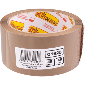 RICHMANN TAŚMA PAKOWA BRĄZOWA 48MM 60M C1925
