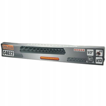 Richmann zestaw nasadek udarowych 12-KĄT 1/2" 10-30mm 