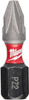MILWAUKEE KOŃCÓWKA PZ2 X 25MM 25SZT. + UCHWYT MAGN