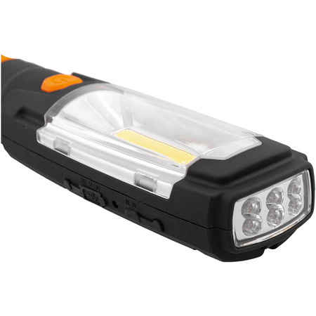 RICHMANN LAMPA 10-LED AKU. OBROTOWA 360" C6817