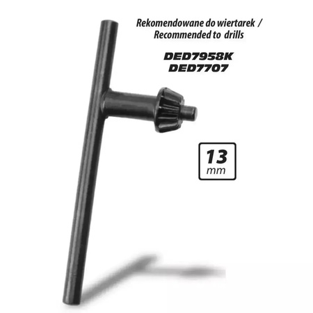 DEDRA KLUCZ DO SZLIFIERKI KĄTOWE 13mm