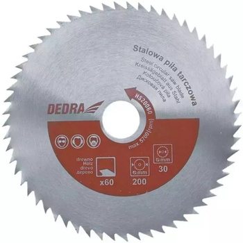 DEDRA STALOWA PIŁA TARCZOWA 400x80x30mm