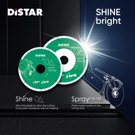 DISTAR Diamentowa tarcza 1A1R 125x0,6x22,23 Shine