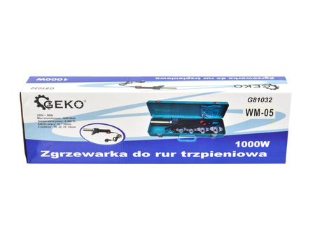 GEKO zgrzewarka trzpieniowa do rur 2000W G81032