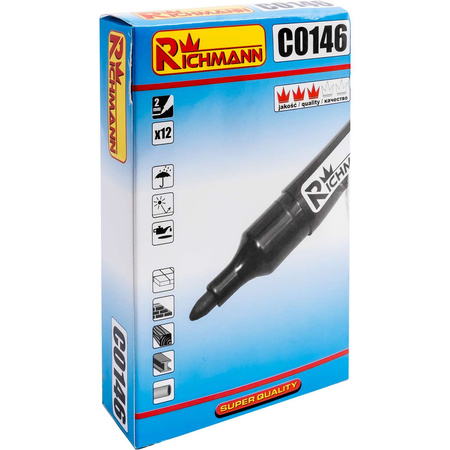 RICHMANN MARKER BUDOWLANY GRUBY BIAŁY C0146