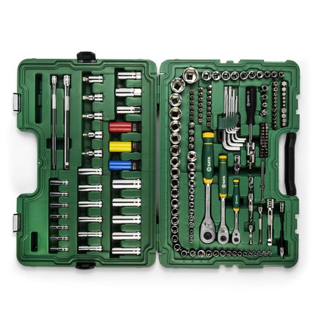 SATA zestaw kluczy nasadowych 180 elementów 1/2 3/8" 1/4" ST09546G