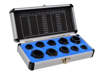 ZESTAW NASADEK DO ZERW.ŚRUB 10 EL./G