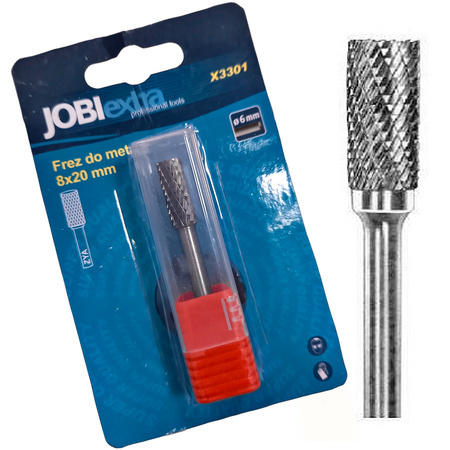 JOBI FREZ DO METALU ZYA 8x20mm X3301