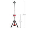 Milwaukee lampa M18SAL-0 2000lm IP54 stojąca maszt 4933451246