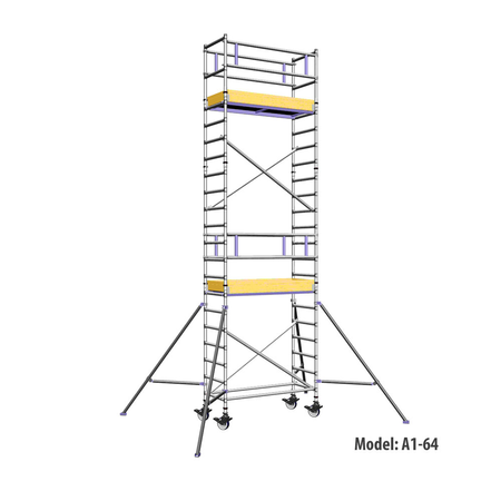 Faraone wieża jezdna Top System 75 X 180 CM 6,4M A1-64