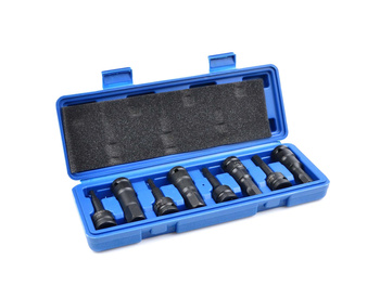 Geko komplet kluczy udarowych umbus HEX 8 sztuk G10525