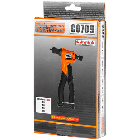 Richmann nitownica ręczna do nitonakrętek M3-M6 C0709