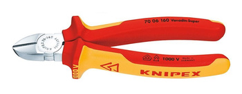 Knipex szczypce tnące boczne VDE 180mm