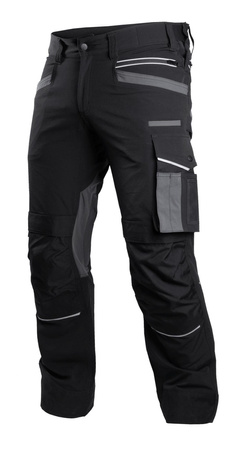 Stalco spodnie robocze Stretch Line czarne