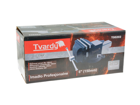 Tvardy imadło profesjonalne 6" 150mm 25GW