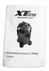 XTLine Odkurzacz przemysłowy 1400W XT102819