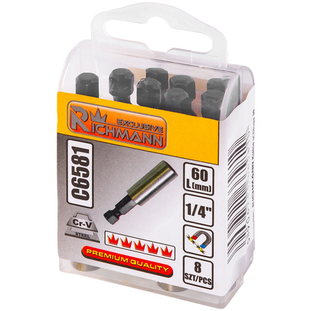 RICHMANN UCHWYT MAGNETYCZNY DO BITÓW 60MM C6581