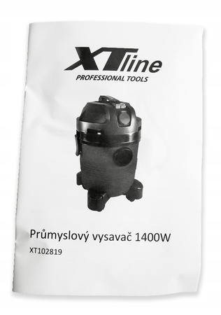 XTLine Odkurzacz przemysłowy 1400W XT102819