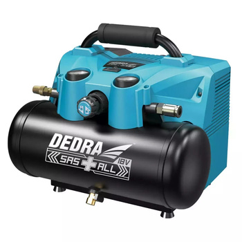 Dedra kompresor 6L akumulatorowy 2x18V DED7077V
