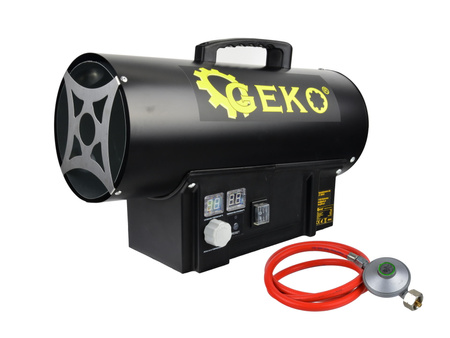 Geko nagrzewnica gazowa z reduktorem i termostatem 20KW G80411