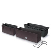 Prosperplast doniczka RATO CASE - umbra DRC600W-440U