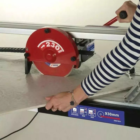 Dedra przecinarka stołowa do ceramiki 800W 230mm 93cm DED7831