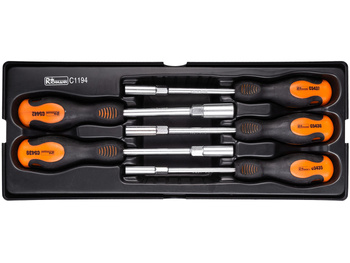 Richmann wkład-wkrętaki nasadowe 6-13mm 5 elementów C1194