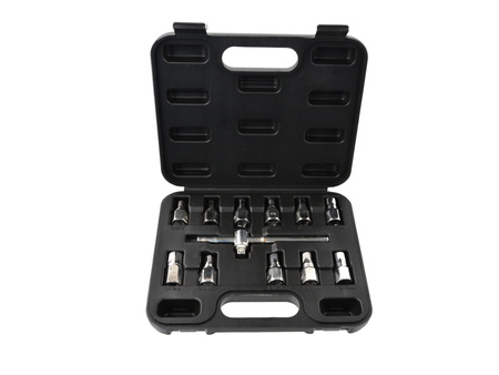 Geko zestaw kluczy do korków olejowych 12 elementów G02710