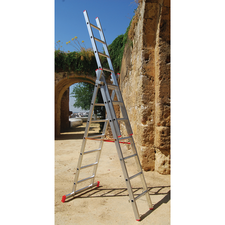 Faraone drabina wielofunkcyjna 3-elementowa ze stabilizatorem AK280.3