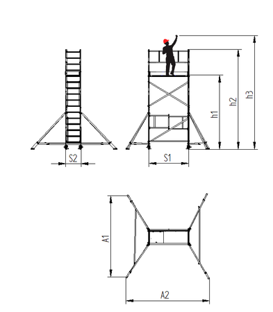 Levvel ruszowanie Easygate 550 S1000-0110