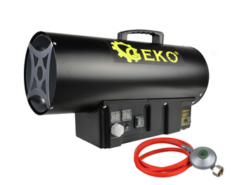Geko nagrzewnica gazowa z reduktorem i termostatem 40KW G80412