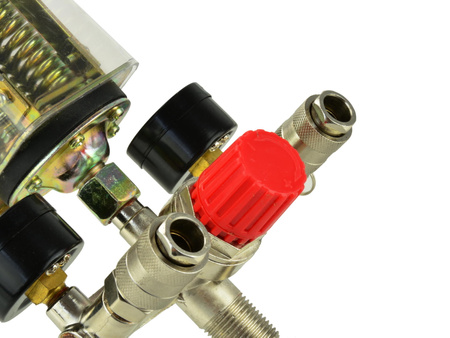 Geko presostat do sprężarki 400V dwa zegary G80324