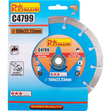 RICHMANN TARCZA SEGMENTOWA 150mm C4799