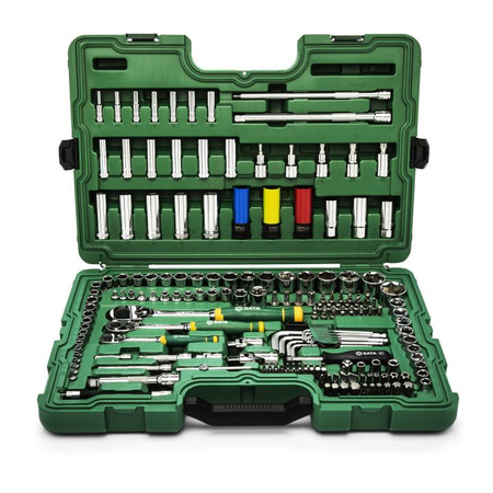 SATA zestaw kluczy nasadowych 180 elementów 1/2 3/8" 1/4" ST09546G
