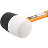 RICHMANN MŁOTEK GUM.60 FIBERGLASS BIAŁO-CZARNY C2606