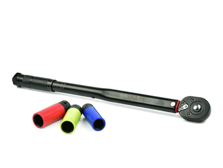 GEKO KLUCZ DYNAMOMETRYCZNY 1/2" 28-210Nm BLACK HD