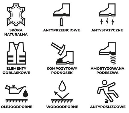 Stalco trzewnik roboczy Pionier High