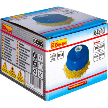 RICHMANN SZCZOTKA DO SZLIF. MOSIĄDZ DOCZOŁO. 100mm C4305