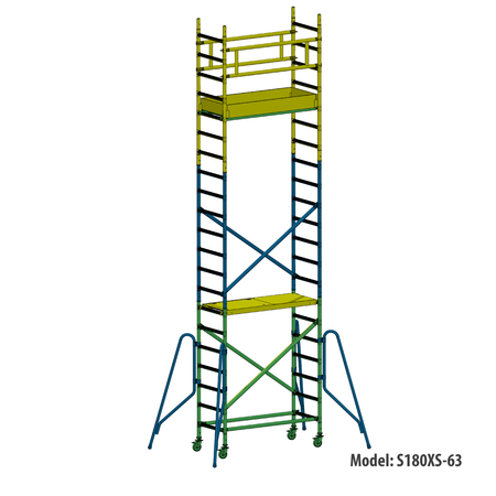 Faraone wieża jezdna Top Flex 75 X 180 CM 6,92M S180XS-63