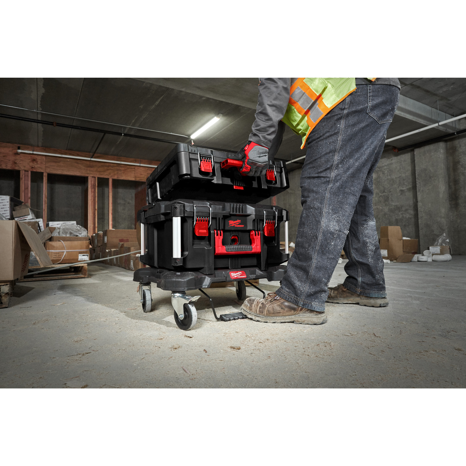 MILWAUKEE PACKOUT WÓZEK - - TOMEX24.PL