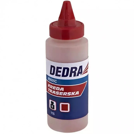 DEDRA KREDA TRASERSKA CZERWONA 115g