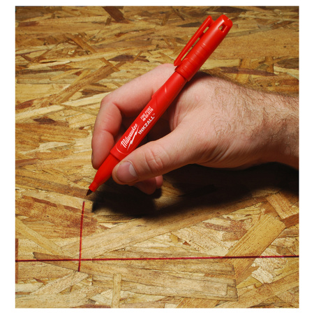 MILWAUKEE MARKER CZERWONY KOŃCÓWKA 1MM