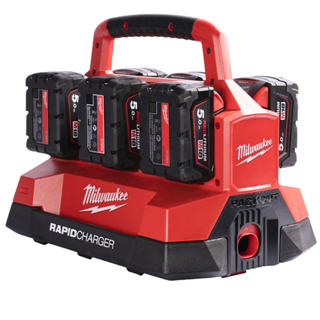 Milwaukee ładowarka M18PC6 6-gniazd Packout 4932480162