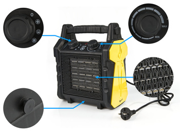 Geko nagrzewnica elektryczna 2 KW G80405